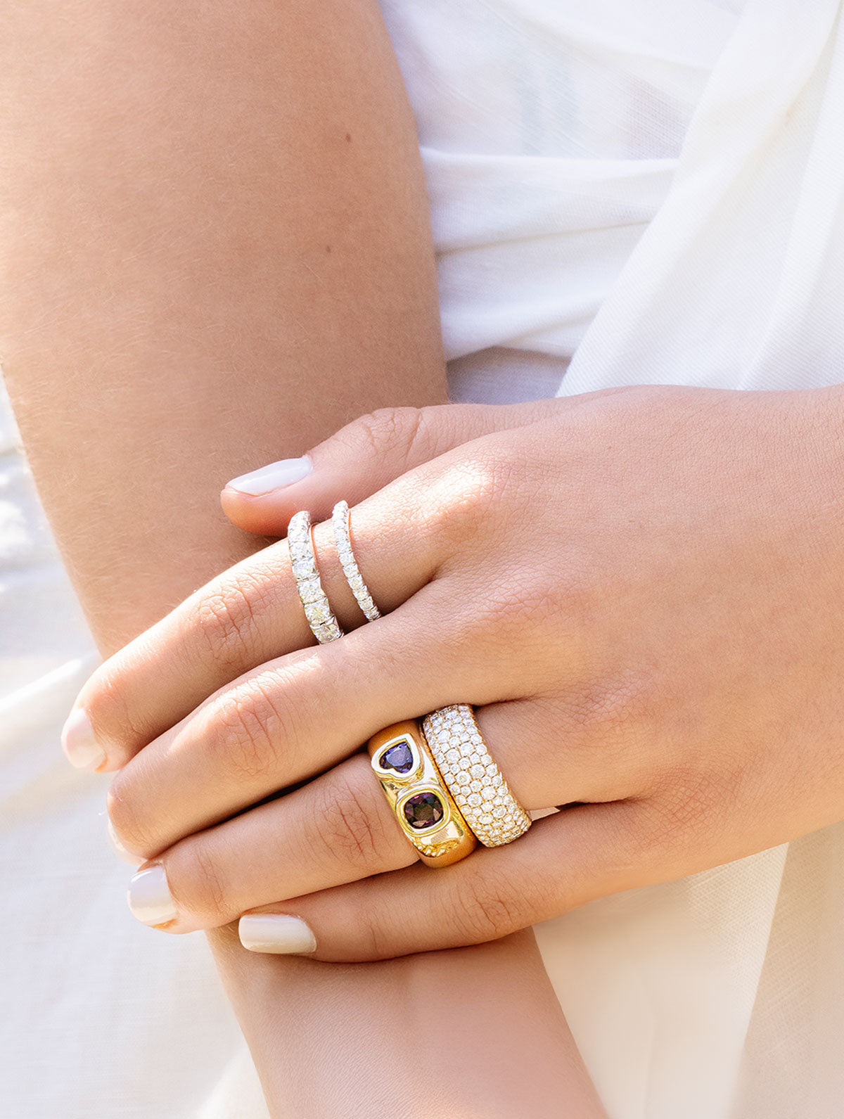 SLOAN PAVÉ DIAMOND RING