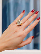 SLOAN DIAMOND HEART RING