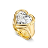 Sloan Diamond Heart Ring