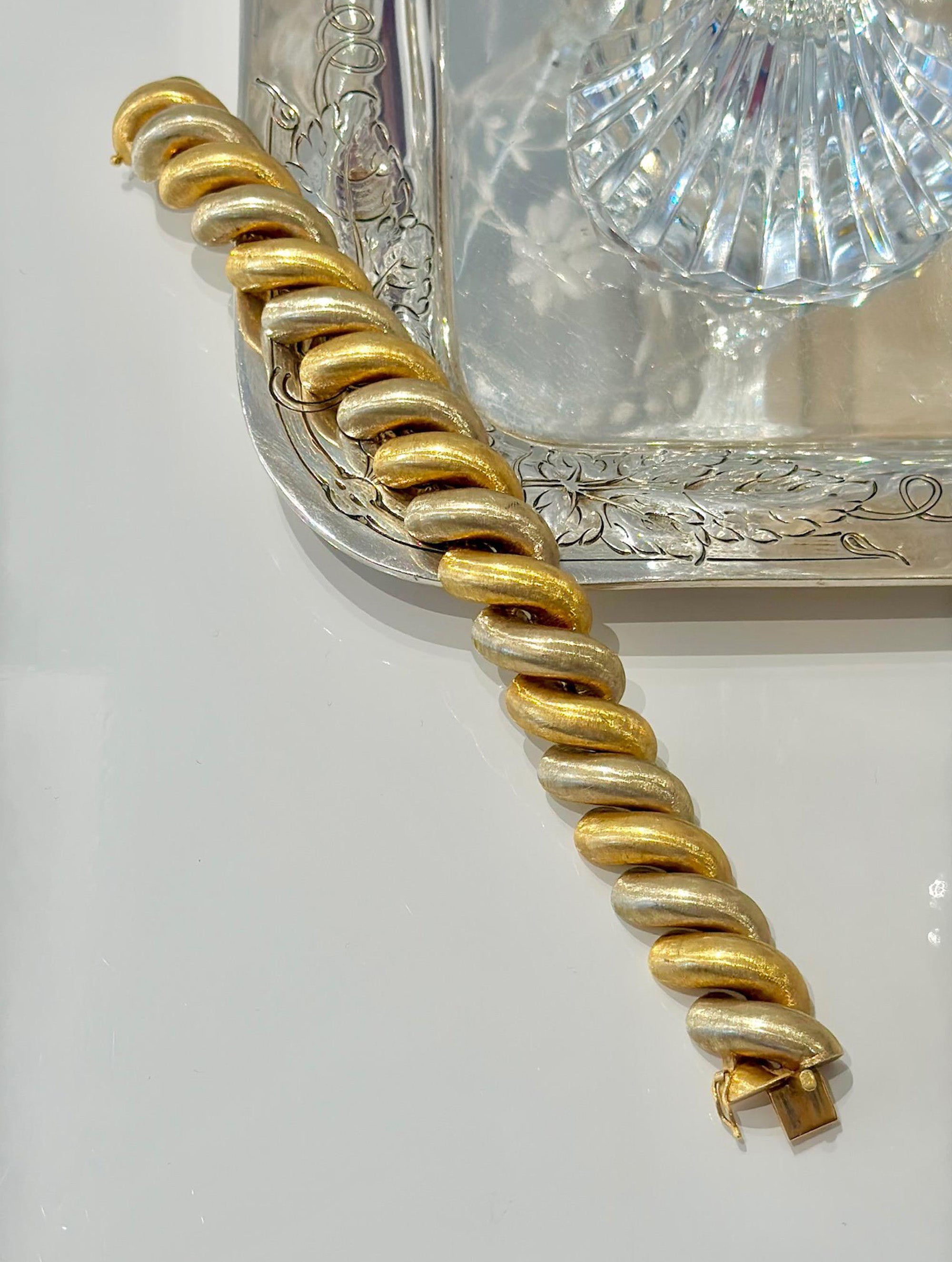 Vintage Buccellati Twisted Bracelet