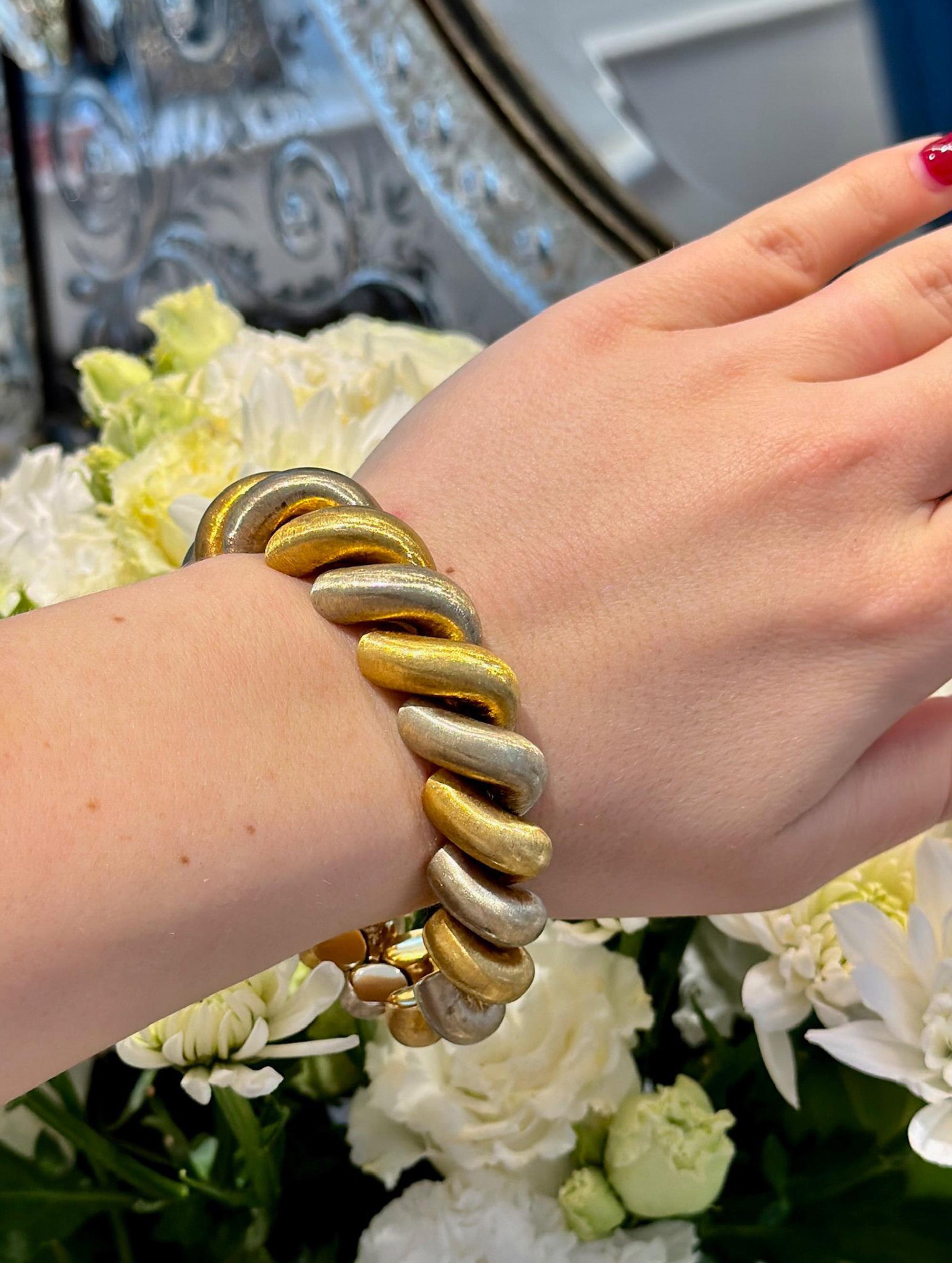 Vintage Buccellati Twisted Bracelet