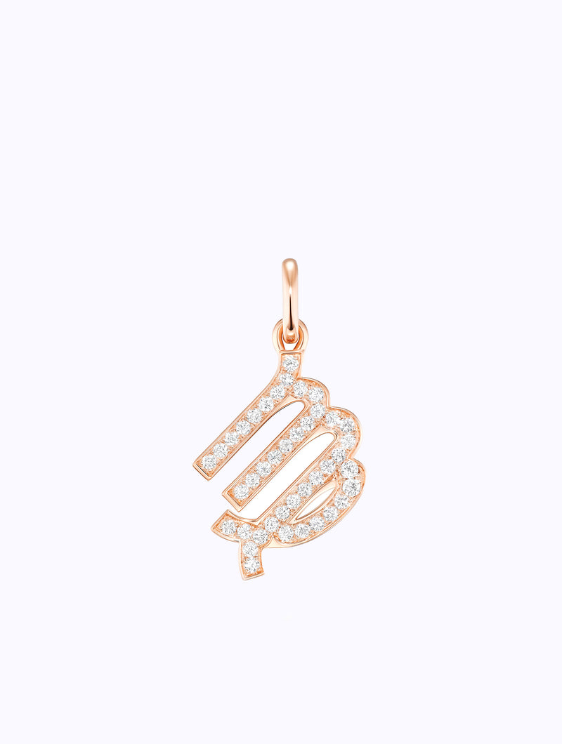 Aurora Diamond Zodiac Pendant