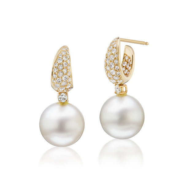 Étoile Pearl & Diamond Earrings