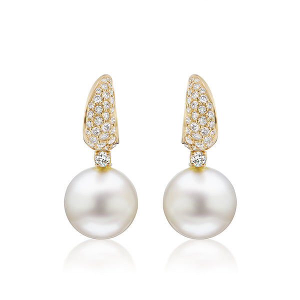 Étoile Pearl & Diamond Earrings