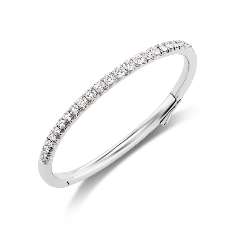 Diamond Bracelet in 18k White Gold | Birks Essentials