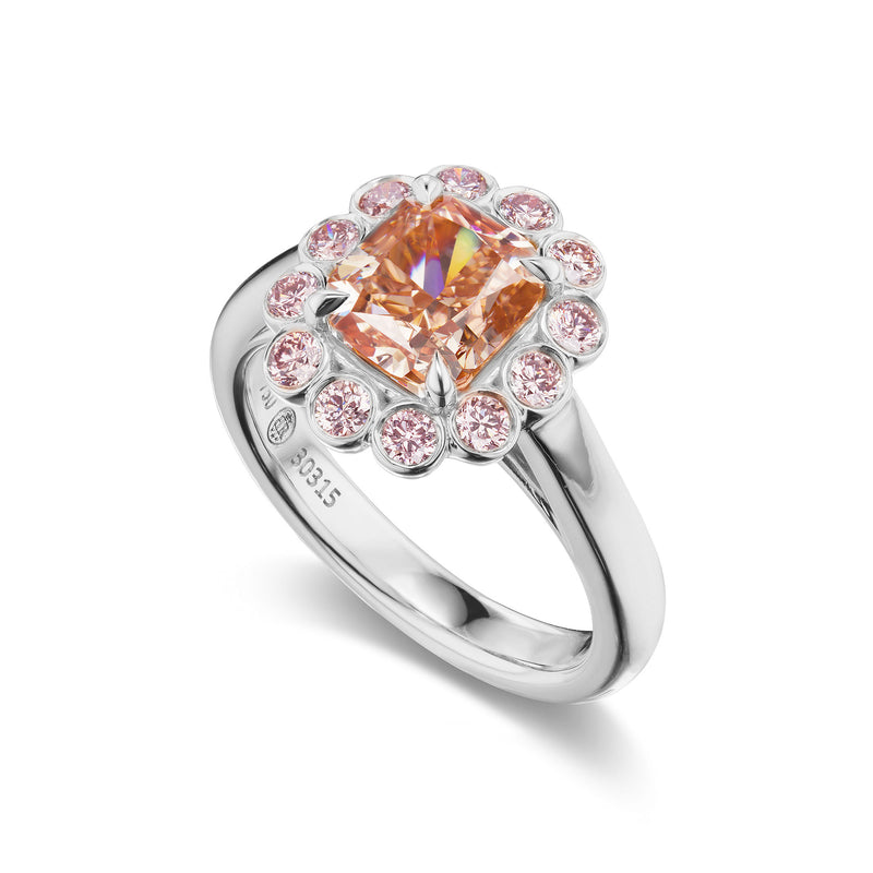 Aura Pink Diamond Ring