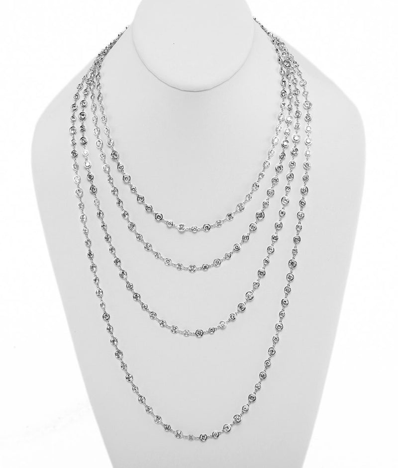 Aura Cascading Necklace, extra-long