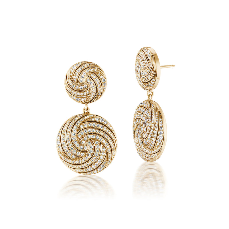 Buy A D Diamond Earrings Rose Gold 3 Pairs Combo For Gorgias Girls And  Woman Online In India At Discounted Prices