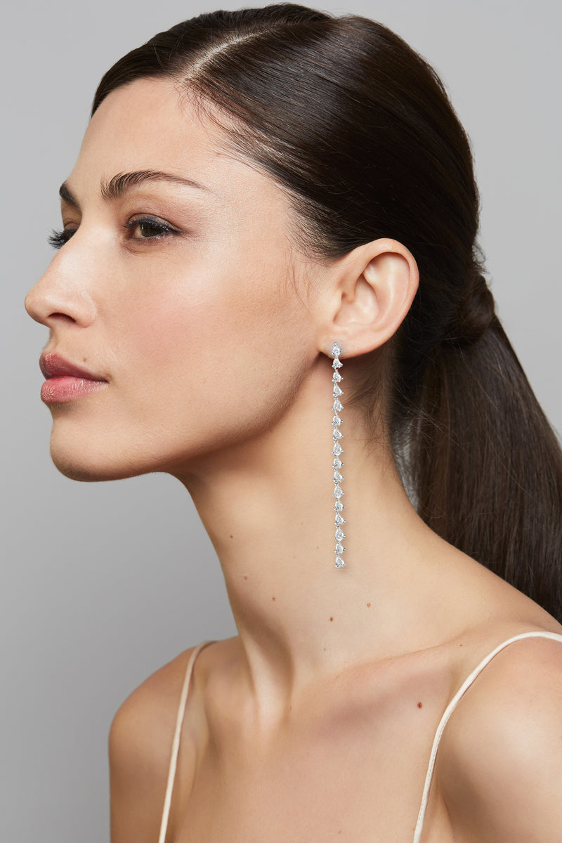 Constellation Cascade Diamond Earrings