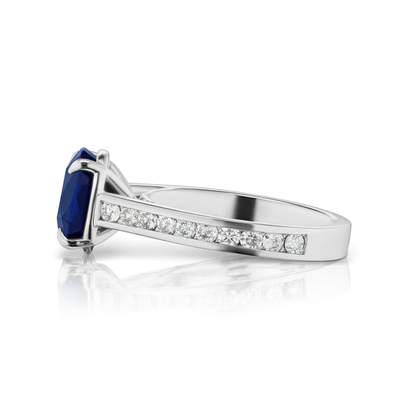 Nathali Sapphire & Diamond Ring