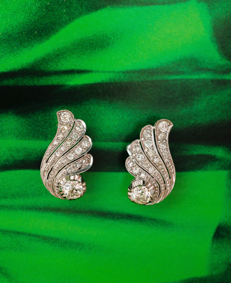 3/4 Ctw. Lab Grown Diamond Earrings For Women 3 Prong Stud 18K Gold — New  World Diamonds