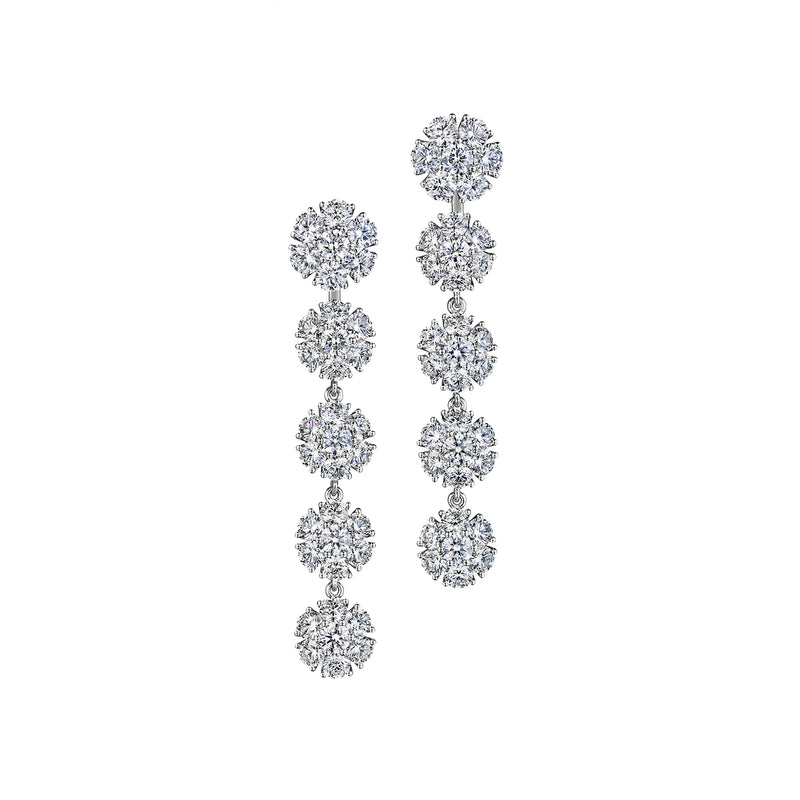 Posey Bouquet Diamond Earrings