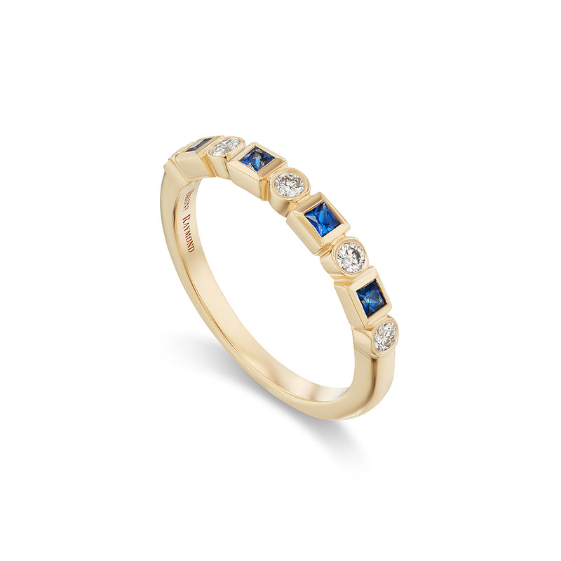 Aura Sapphire & Diamond Ring